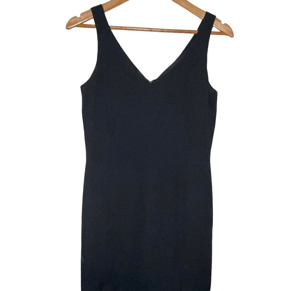 Hugo Buscati Collection Little Black Sleeveless Cocktail Dress Size 6 Lined